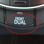 Кнопка FRONT DUAL на климат-контроле — двухзонный режим