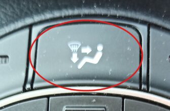 Кнопка направления обдува — человечек со стрелками и значок обдува стекла (Toyota)