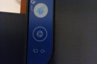 кнопки на панели струйного принтера