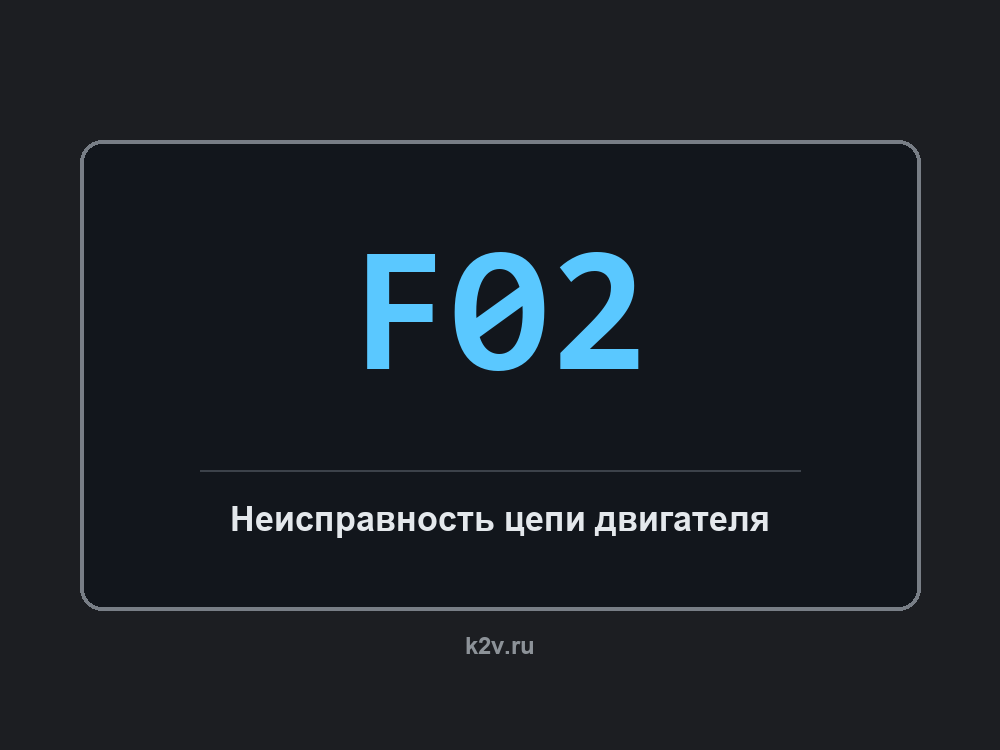 Дисплей стиральной машины с кодом F02