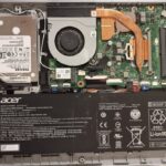 Наклейки внутри ноутбука: аккумулятор, жёсткий диск, SSD и оперативная память