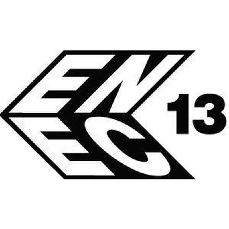 Знак на упаковке: буквы ENEC в объёмном начертании и цифра рядом